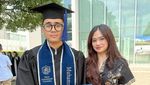 Mulan Jameela Hadiri Wisuda Putranya di Tokyo, Rafly Pakai Belangkon