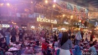 Arena lomba untuk anak berusia 3-6 tahun dipisah dengan anak usia 7-9 tahun. Foto: (Nograhany Widhi K/detikcom)