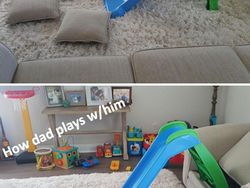 Perbedaan Ibu dan Ayah Saat Bersama Si Buah Hati, Lucu-lucu Deh