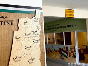 Kafe Unik Bertema Palestina di Bandung, Bisa Sambil Belajar Sejarah