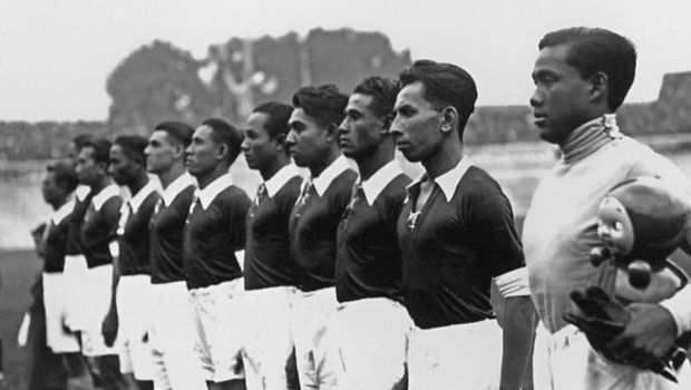 Skuat Hindia Belanda di Piala Dunia 1938. (Dok. AFC)