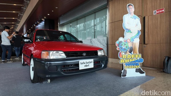 Toyota Starlet Raffi Ahmad mejeng di IMX 2025