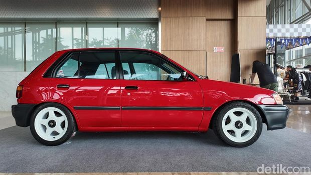 Toyota Starlet Raffi Ahmad mejeng di IMX 2025