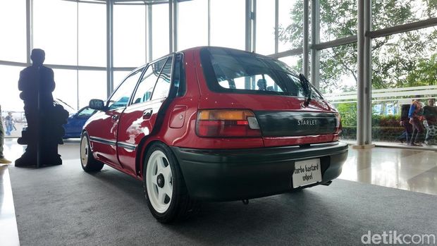 Toyota Starlet Raffi Ahmad mejeng di IMX 2025