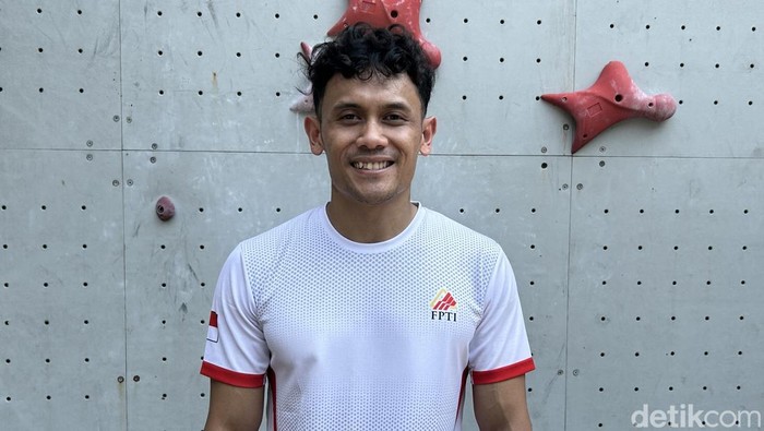 Atlet panjat tebing Indonesia Veddriq Leonardo