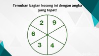 Soal pertama ini masih mudah, coba pecahkan polanya! (Foto: Aida Adha Siregar/detikHealth)
