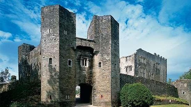 Berry Pomeroy Castle di Devon, Inggris.