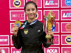 Polwan Polda Sumut Raih Medali Emas di Uzbekistan Kickboxing World Cup 2025