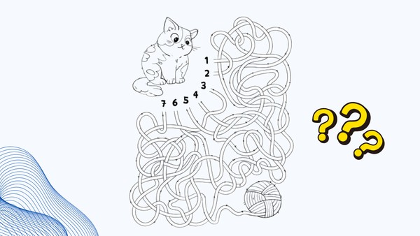 Bantu si Kucing Cari Jalan, Jenius Bisa Temukan Kurang dari Semenit!
