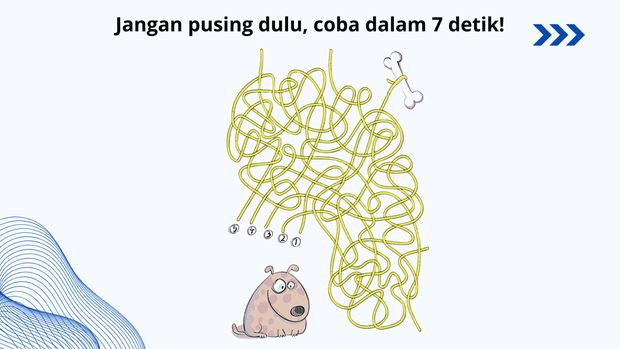 Cuma si Paling Jenius yang Bisa Temukan Jalan Kurang dari Semenit, Kamu Termasuk?