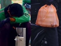 Duh! Pelanggan Ini Geli Sentuh Bungkus Makanan yang Diantar Ojol