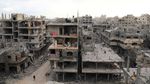 Foto Udara Tunjukkan Wajah Gaza yang Luluh Lantak