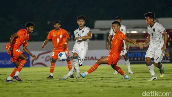 Garuda Muda Bermain Imbang 1-1 Lawan India U-23 di Laga Uji Coba