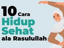 10 Cara Hidup Sehat ala Rasulullah