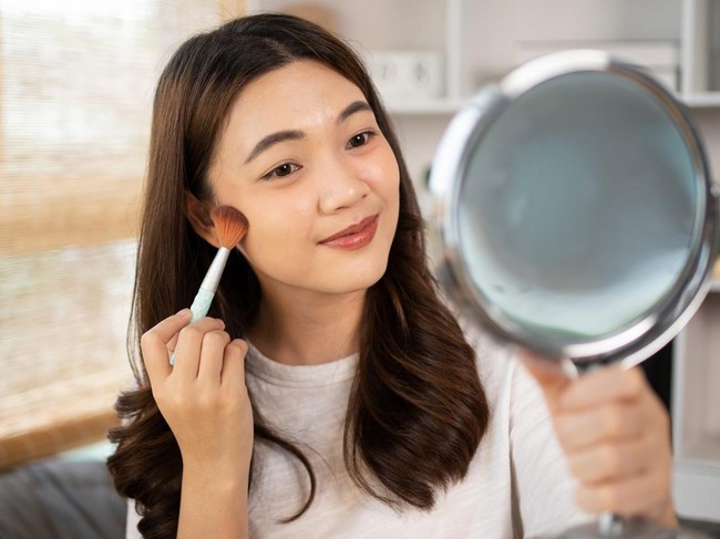 Ilustrasi toasted makeup