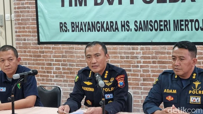 Kabiddokkes Polda Jatim Kombes Pol dr M Khusnan Marzuki
