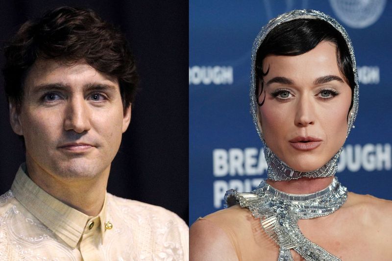 Katy Perry dan Justin Trudeau Katy Perry dan Justin Trudeau