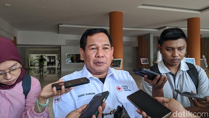 Ketua PMI Lombok Barat Haris Karnain. (Foto: Ahmad Viqi/detikBali)