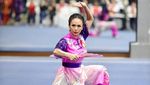 Semangat! Kris Dayanti Wakili Indonesia Kejuaraan Wushu Internasional di China