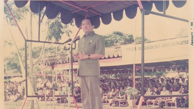 Lapangan Merdeka dijadikan tempat reuni para pejuang SUBKOSS sekaligus meresmikan Museum tahun 1988