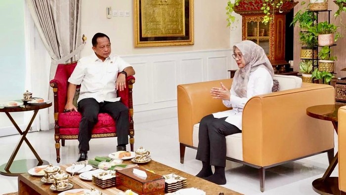 Manteri Dalam Negeri (Mendagri) Tito Karnavian dan Bupati Banyuwangi Ipuk Fiestiandani