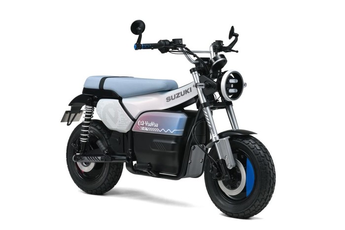 Motor listrik konsep Suzuki e-VanVan
