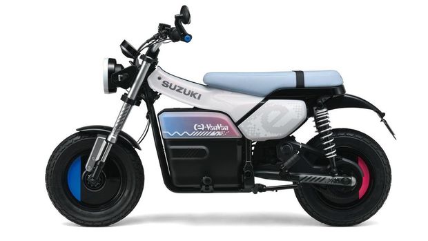 Motor listrik konsep Suzuki e-VanVan