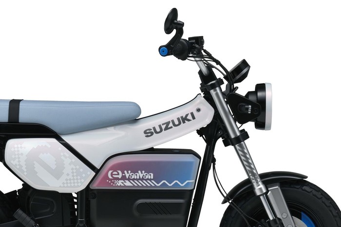 Motor listrik konsep Suzuki e-VanVan