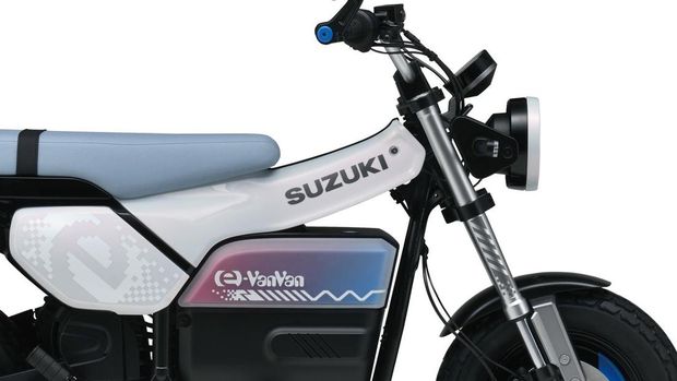 Motor listrik konsep Suzuki e-VanVan