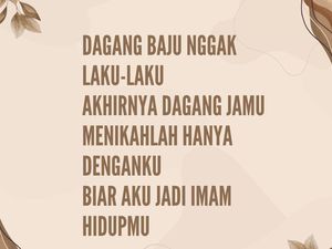 30 Pantun Lucu untuk Gebetan, Bikin Dia Auto Meleleh sambil Senyum