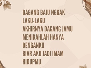30 Pantun Lucu untuk Gebetan, Bikin Dia Auto Meleleh sambil Senyum