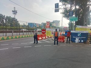 Ada Proyek Galian, Lalu Lintas Jalan Arjuna Selatan Jakbar Dialihkan