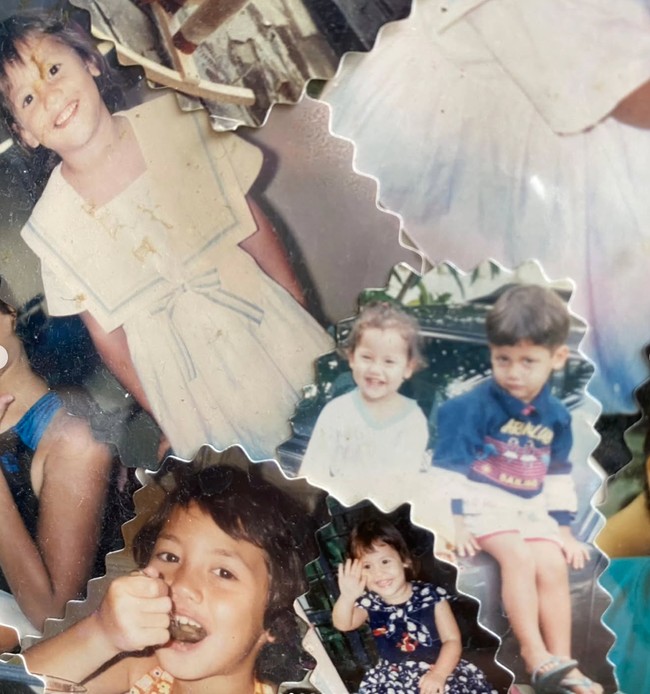 Pevita juga menyelipkan foto masa kecil dirinya. Di keterangan unggahan, Pevita mengucapkan terima kasih kepada dirinya saat kecil yang tetap berjuang saat hidup terasa berat. Dear Pev kecil, a quiet thank you to every version of me who kept going when it was hard. We made it and its softer than we ever imagined, tulisnya. Foto: Instagramm/@pevpearce