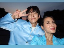 Bikin Salfok, Mas dan Mbakyu Ji Chang Wook dan Pevita Pearce di Candi Prambanan