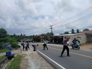 Tiga Motor Terlibat Laka Beruntun di Bangka, Dua Orang Tewas