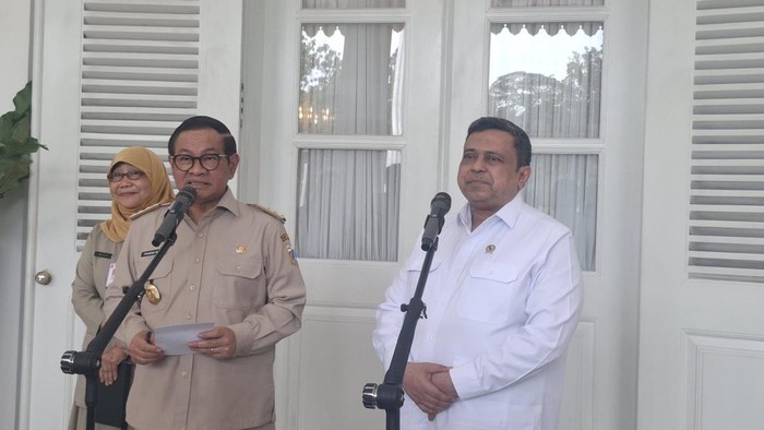 Pramono dan Haikal Hasan (Belia/detikcom)