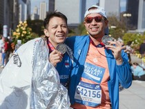 Ariel NOAH hingga Raffi Ahmad Ikut Chicago Marathon, Suporter Gak Kalah Heboh