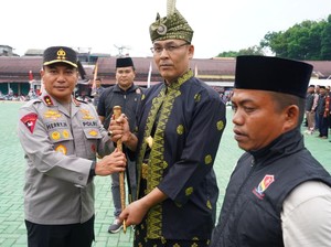 Tongkat Komando Diserahkan Kapolda Riau dan Pangdam, Dubalang Resmi Bertugas