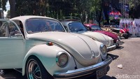 Mulai dari VW Kodok, Kombi, Safari, hingga Beetle tampil rapi dan mencuri perhatian pengunjung.