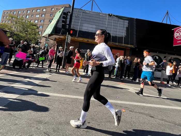 Ririn Ekawati Ririn Ekawati finish Chicago Marathon.