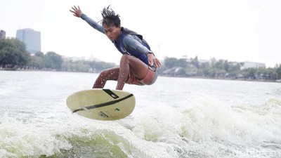 Semangat Atlet Ski Air Indonesia Panaskan Persiapan Jelang SEA Games 2025