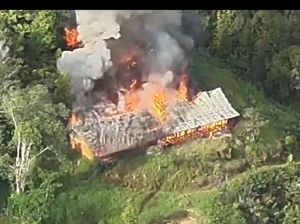 KKB Berulah Lagi, Bakar Bangunan SMP Negeri Kiwirok di Pegunungan Papua