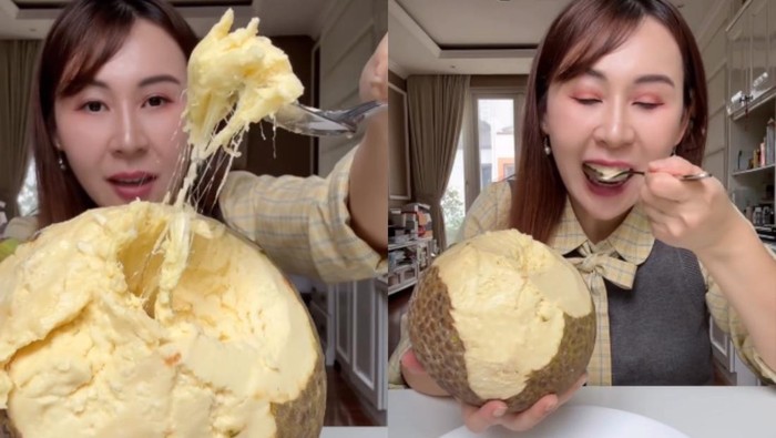 Cobain Sukun Matang, Rasanya Mirip Es Krim!