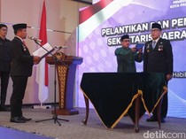 Amarun Hamka Resmi Jadi Sekda Parepare, 133 Kepsek-Lurah Menyusul Dilantik