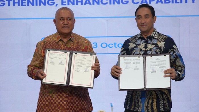 BNN RI dan Kepolisian Fiji melakukan penandatanganan MoU untuk memperkuat kerja sama perang melawan narkoba.