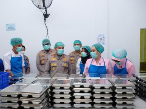 Kapolda Riau Cek Dapur SPPG Polres Kampar, Tekankan Standar Food Security