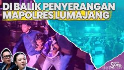 Video: Kondisi Mapolres Lumajang Usai Dirusak Puluhan Orang