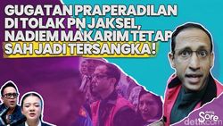 Video: Permohonan Praperadilan Nadiem Makarim Ditolak