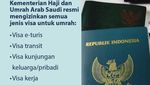 Semua Jenis Visa Bisa untuk Umrah