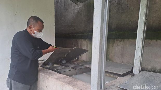 IPAL yang dibangun di belakang area dapur SPPG Prabumulih Timur.